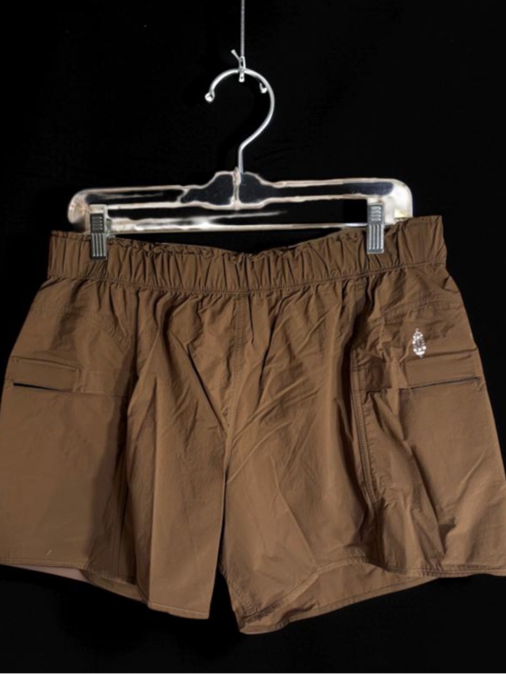 Free People Movement Brown Athletic Shorts